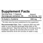 Nutrakey NAC 60 caps - Supplement Xpress Online