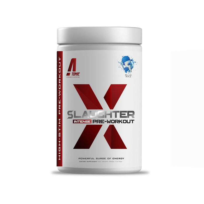 Atomic Slaughter X High Stimulant Pre Workout - Supplement Xpress Online