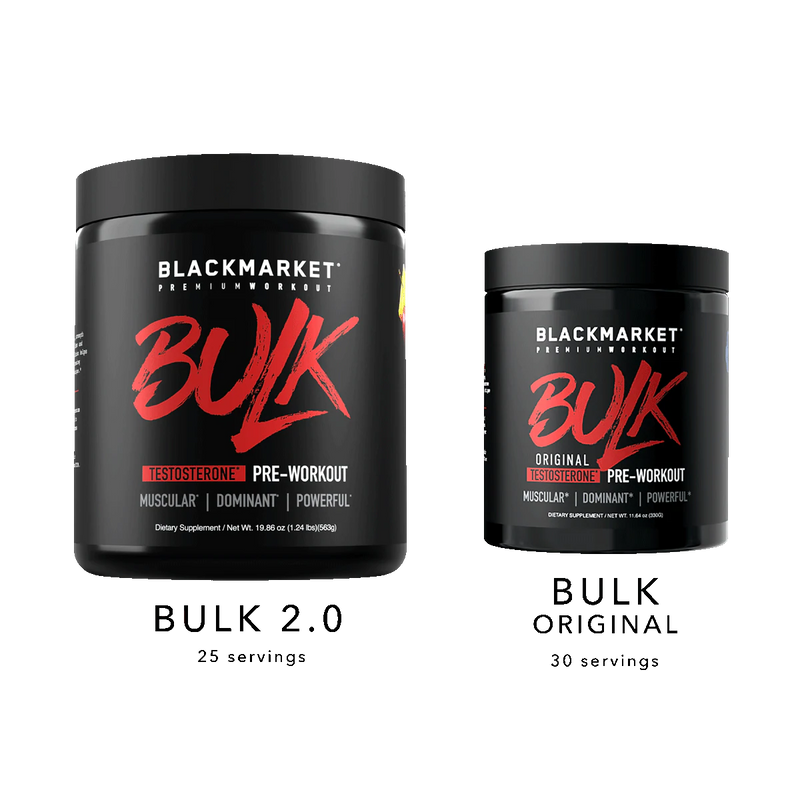 BlackMarket Bulk Original Pre-workout
