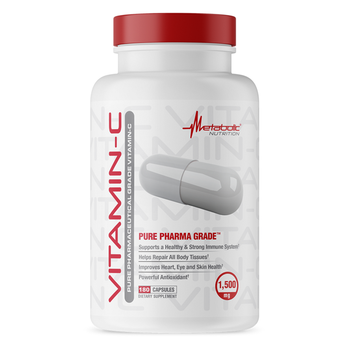 Metabolic Nutrition Vitamin-C 180caps - Supplement Xpress Online