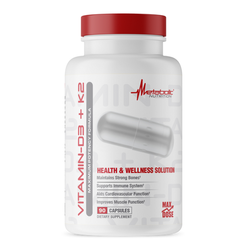 Metabolic Nutrition Vitamin D3+K2 90 caps - Supplement Xpress Online