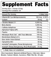 DAS Labs Woke AF High Stimulant Pre Workout - Supplement Xpress Online
