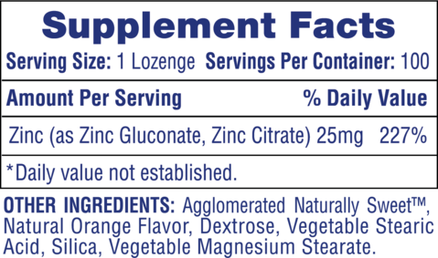 Hi-Tech Pharmaceuticals Zinc Lozenges - Supplement Xpress Online