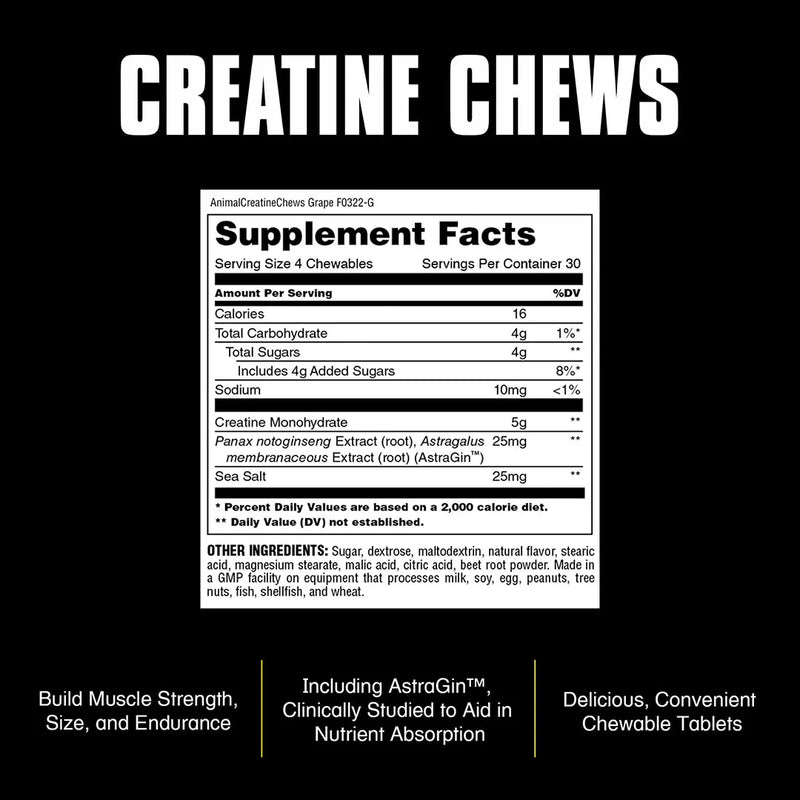Buy Universal Animal Creatine Chews