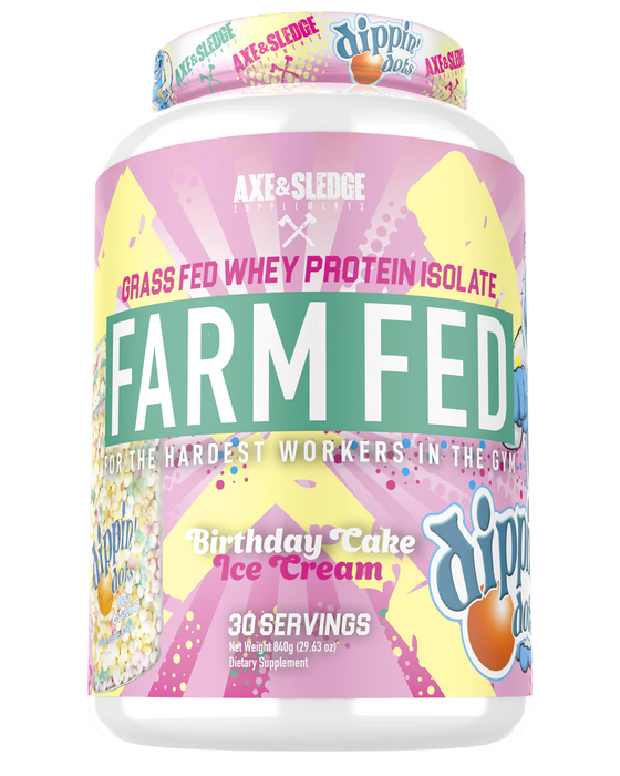 Axe & Sledge Farm Fed Grass Fed Whey Protein Isolate