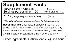 Nutrakey DHEA 100mg - Supplement Xpress Online