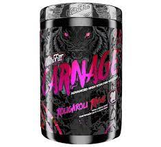 Nutrifitt Carnage High Stim Pre Workout