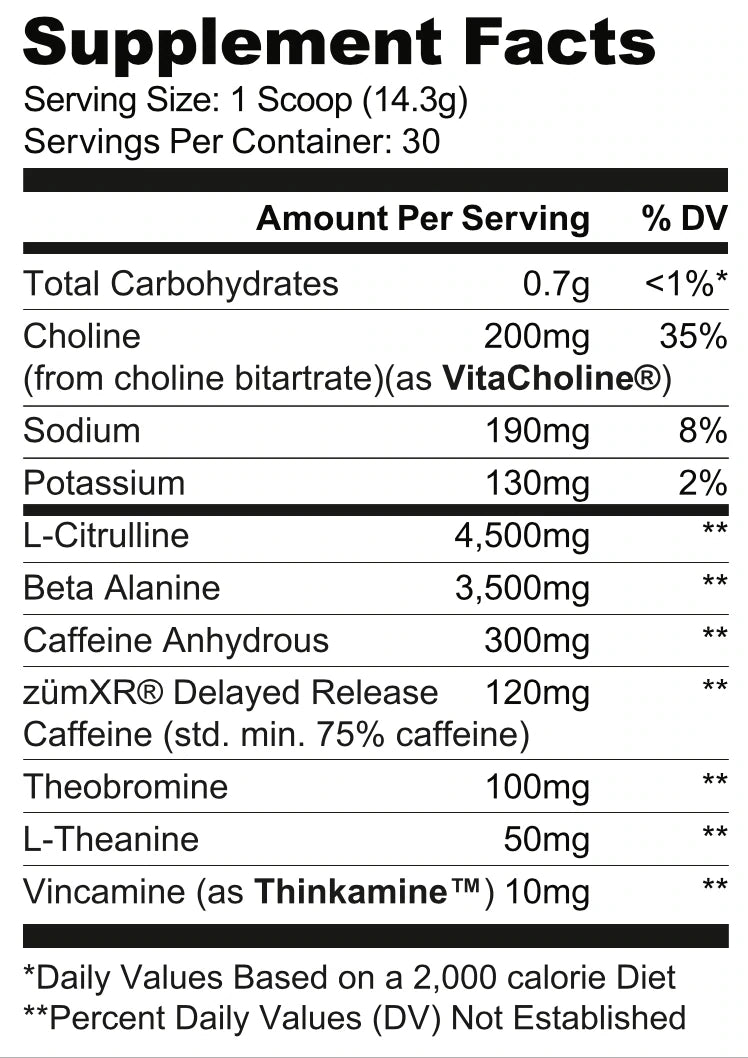 Ryse Loaded Pre Workout