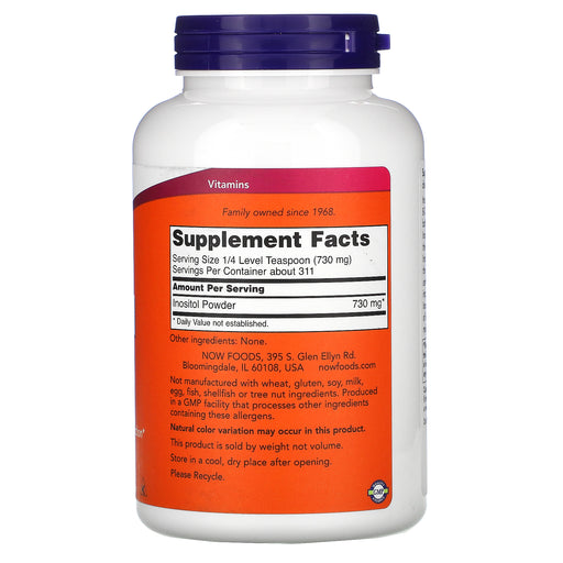 Now Inositol Powder - Supplement Xpress Online