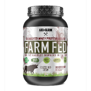 Axe & Sledge Farm Fed Grass Fed Whey Protein Isolate - Supplement Xpress Online