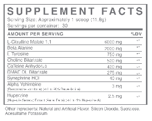 Atomic Slaughter X High Stimulant Pre Workout - Supplement Xpress Online