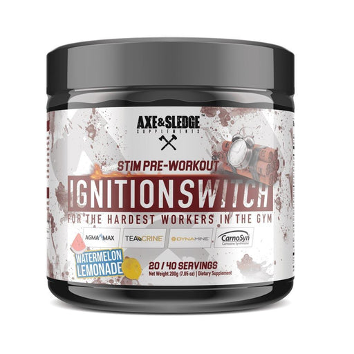 Axe & Sledge Ignition Switch Pre-Stim - Supplement Xpress Online