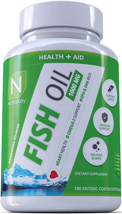 Nutrakey Fish Oil 180 softgels - Supplement Xpress Online