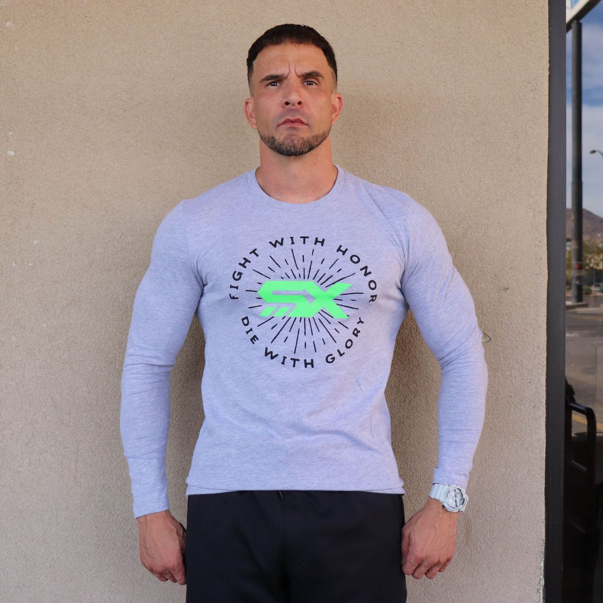 SX Fight With Honor Long sleeve tee 2021 — Supplement Xpress Online