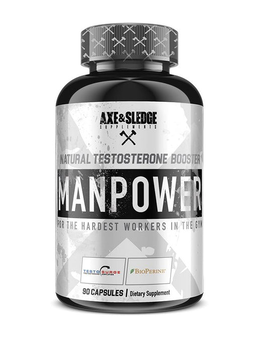 Axe & Sledge Manpower Natural Testosterone Booster - Supplement Xpress Online