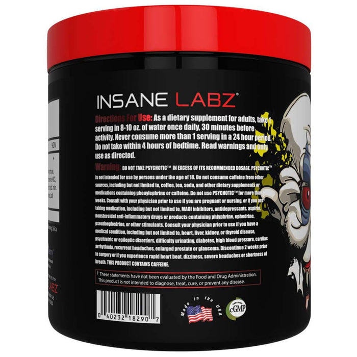 Insane Labz Psychotic - Supplement Xpress Online
