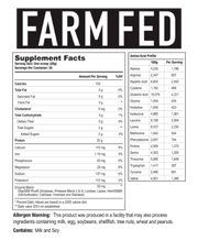 Axe & Sledge Farm Fed Grass Fed Whey Protein Isolate - Supplement Xpress Online