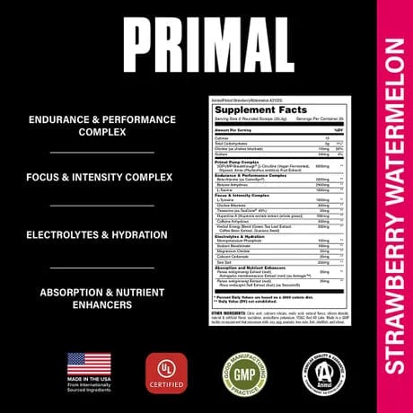 Universal Animal Primal Pre Workout