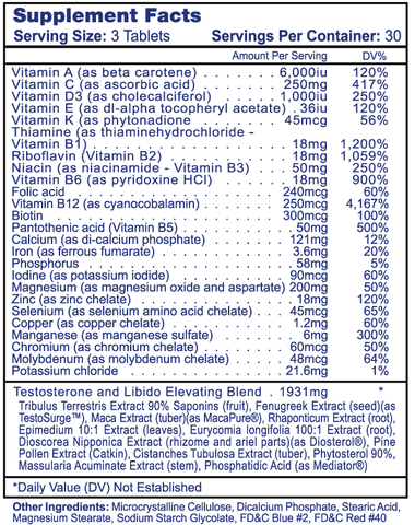 Hi-Tech Pharmaceuticals Testovite - Supplement Xpress Online